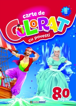 CARTE DE COLORAT CU 80 PAGINI CU POVESTI VOL.III#1
